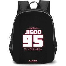 Jisoo Backpack StudentPack - Jisoo BlackPink 95 In Your Area Poster