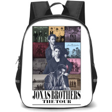 Joe Jonas Backpack StudentPack - Joe Jonas Jonas Brother The Tour Collage Poster