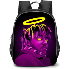 Juice WRLD Backpack StudentPack - Juice WRLD Side Portrait Purple Illustration