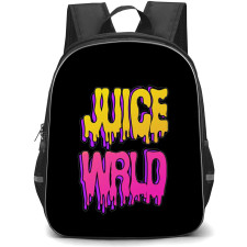 Juice WRLD Backpack StudentPack - Juice WRLD Word Art Melting
