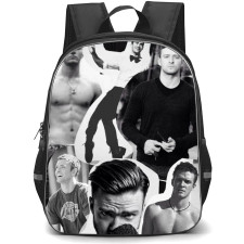 Justin Timberlake Backpack StudentPack - Justin Timberlake Fan Art Grayscale Poster