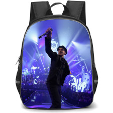 Justin Timberlake Backpack StudentPack - Justin Timberlake Performing On A Concert Poster