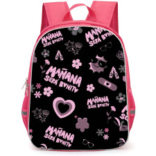 Karol G Backpack StudentPack - Karol G Manana Sera Bonito Logo Pattern Art