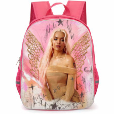 Karol G Backpack StudentPack - Karol G Portrait With Gloden Wing Poster