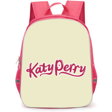 Katy Perry Backpack StudentPack - Katy Perry Red Logo Sticker On Beige Background