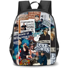 Luke Combs Backpack StudentPack - Luke Combs Collage Poster