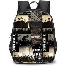 Linkin Park Backpack StudentPack - Linkin Park Album Cover Collage Poster