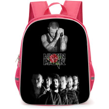 Linkin Park Backpack StudentPack - Linkin Park Band Member Grayscale Poster
