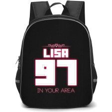 Lisa Backpack StudentPack - Lisa BlackPink 97 In Your Area Poster