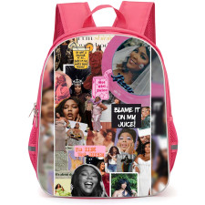 Lizzo Backpack StudentPack - Lizzo Bitch Please Side Portrait Poster
