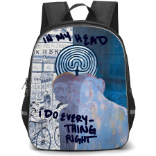 Lorde Backpack StudentPack - Lorde Lyrics In My Head I Do Every Thing Right Poster