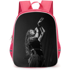 Lorde Backpack StudentPack - Lorde Performing On Stage Grayscale Poster