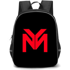 Lil Wayne Backpack StudentPack - Lil Wayne Young Money Entertainment Logo On Black Background