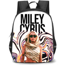 Miley Cyrus Backpack StudentPack - Miley Cyrus Standing On Graphic Art