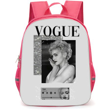 Madonna Backpack StudentPack - Madonna Vogue Grayscale Poster
