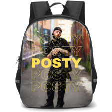 Post Malone Backpack StudentPack - Post Malone Standing Word Art Poster