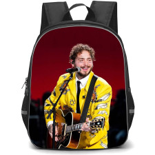 Post Malone Backpack StudentPack - Post Malone Wears Yellow Suit In A Concert Poster