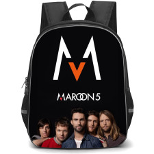 Maroon 5 Backpack StudentPack - Maroon 5 Member Portrait On Black Background