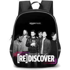 Maroon 5 Backpack StudentPack - Maroon 5 Rediscover Amazon Music Poster