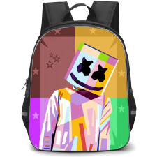Marshmello Backpack StudentPack - Marshmello PopArt Style Poster