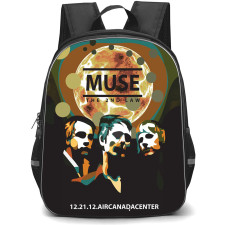 Muse Backpack StudentPack - Muse The 2nd Law Illustration Art Poster