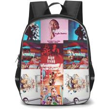 Myke Towers Backpack StudentPack - Myke Towers Album Collage Poster