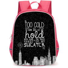 The Neighbourhood Backpack StudentPack - The Neighbourhood Sweater Weather Quotes Poster