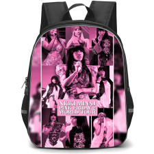 Nicki Minaj Backpack StudentPack - Nicki Minaj Pink Friday 2 World Tour Candid Collage