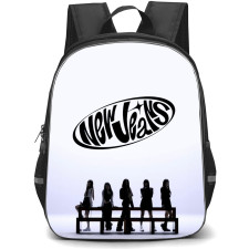 NewJeans Backpack StudentPack - NewJeans KPop Cookie Grayscale Poster