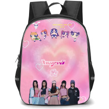 NewJeans Backpack StudentPack - NewJeans Are Not Blue Poster