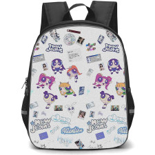 NewJeans Backpack StudentPack - NewJeans Powerpuff Collage Poster