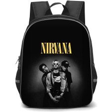 Nirvana Backpack StudentPack - Nirvana Greatest Hits Live Poster