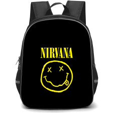 Nirvana Backpack StudentPack - Nirvana Logo On Black Background