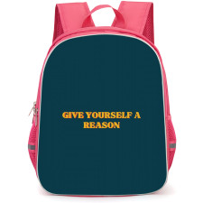 Noah Kahan Backpack StudentPack - Noah Kahan Quote Give Yourself A Reason Poster