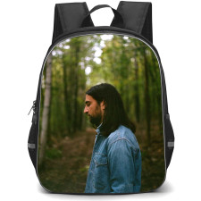 Noah Kahan Backpack StudentPack - Noah Kahan Side Portrait In The Nature Poster