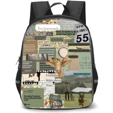 Noah Kahan Backpack StudentPack - Noah Kahan Song Lyrics Collage Poster