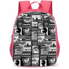 OASIS Backpack StudentPack - OASIS Band Album Grayscale Poster