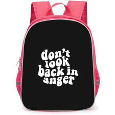 OASIS Backpack StudentPack - OASIS Dont Look Back In Anger Poster