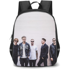 One Republic Backpack StudentPack - One Republic Group Portrait In Singapore Concert Poster