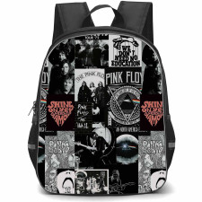 Pink Floyd Backpack StudentPack - Pink Floyd Album Cover Collage Poster