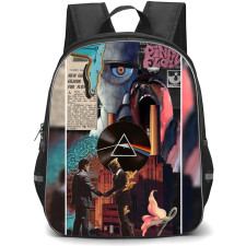 Pink Floyd Backpack StudentPack - Pink Floyd Mikayla Mifsudss Shuffle Poster