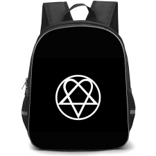 Playboi Carti Backpack StudentPack - Playboi Carti Logo On Black Background