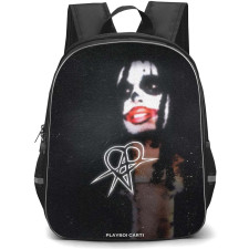 Playboi Carti Backpack StudentPack - Playboi Carti Stop Breathing Poster