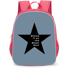 Radiohead Backpack StudentPack - Radiohead Blame It On The Black Star Poster
