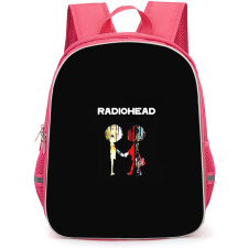 Radiohead Backpack StudentPack - Radiohead The Best of Album Cover Poster