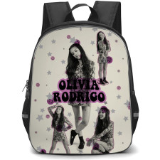 Olivia Rodrigo Backpack StudentPack - Olivia Rodrigo Grayscale Fan Made Poster