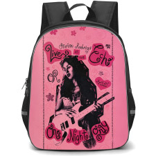 Olivia Rodrigo Backpack School Bag StudentPack - Olivia Rodrigo Live At The Echo Pink Vintage Concert Poster