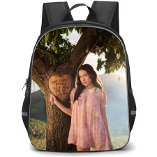 Olivia Rodrigo Backpack School Bag StudentPack - Olivia Rodrigo Love Quote Tree Carving Cottagecore Aesthetic Poster