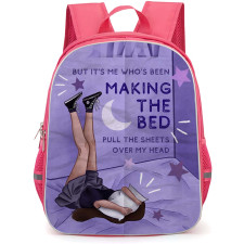Olivia Rodrigo Backpack StudentPack - Olivia Rodrigo Making The Bed Fan Art Purple Poster