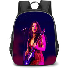 Olivia Rodrigo Backpack StudentPack - Olivia Rodrigo Playing Guitar On The Stage Poster